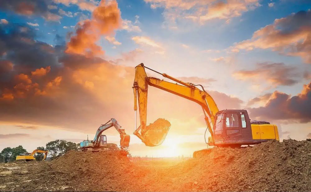 Excavation equipment and earthwork